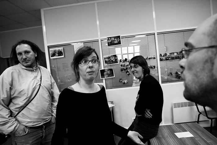 Yves, Hélène, Cathy et Carl à l\'EMI CFD