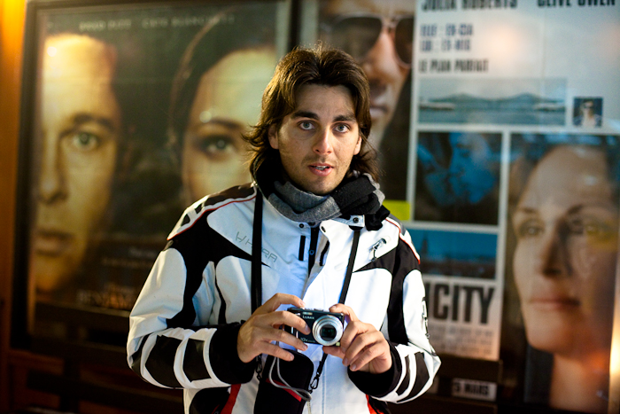 Samuel Scohy-Morel, un soir, fin mars 2009, dans le centre de la station de sports d'hivers des Karellis en Savoie