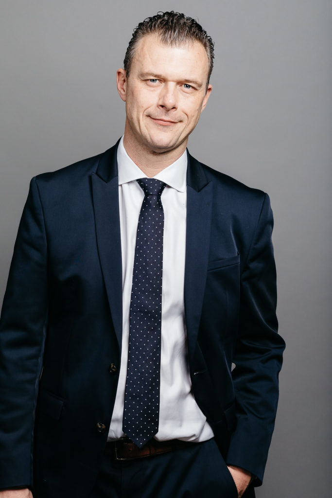 Portrait de collaborateur de NN Investment France au siège de l'entreprise à Paris le 29 janvier 2018.