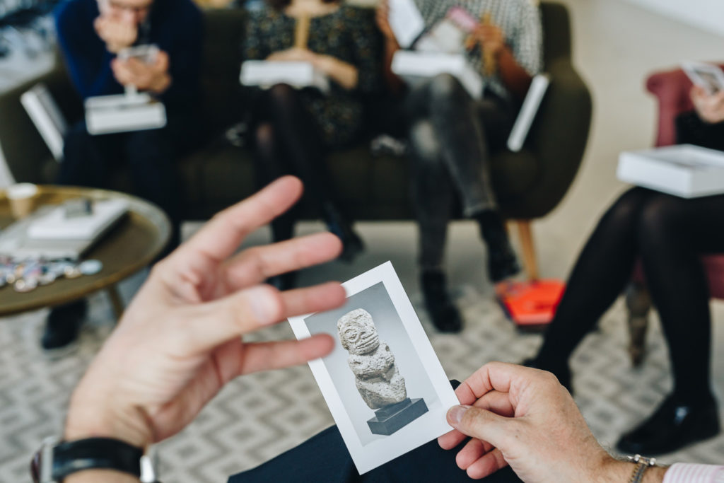 Les nouveaux ateliers de L'Oréal : Beauté de demain #4 organisé par l'agence Extrême au siège de l'Oréal France à Levallois le 27 mars 2017 dans le cadre du projet Oscar de réorganisation du groupe. Une petite dizaine de participants concoivent de manière ludique le futur de la marque et de la beauté.