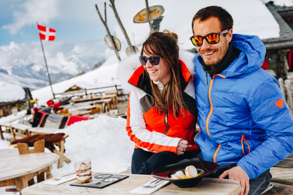 Livestyle à Val Thorens en mars 2018. Photographie réalisée pour le compte de l'office de tourisme de Val Thorens en Savoie afin de promouvoir l'offre culinaire, repos, bien être, food et hebergement de la station.