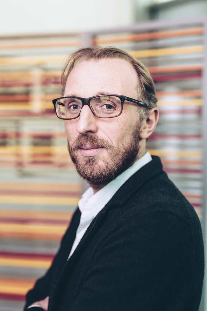 Reportage au siège social de l'entreprise coopérative Syndex à Paris dans le 18e arrondissement le 13 décembre 2018.