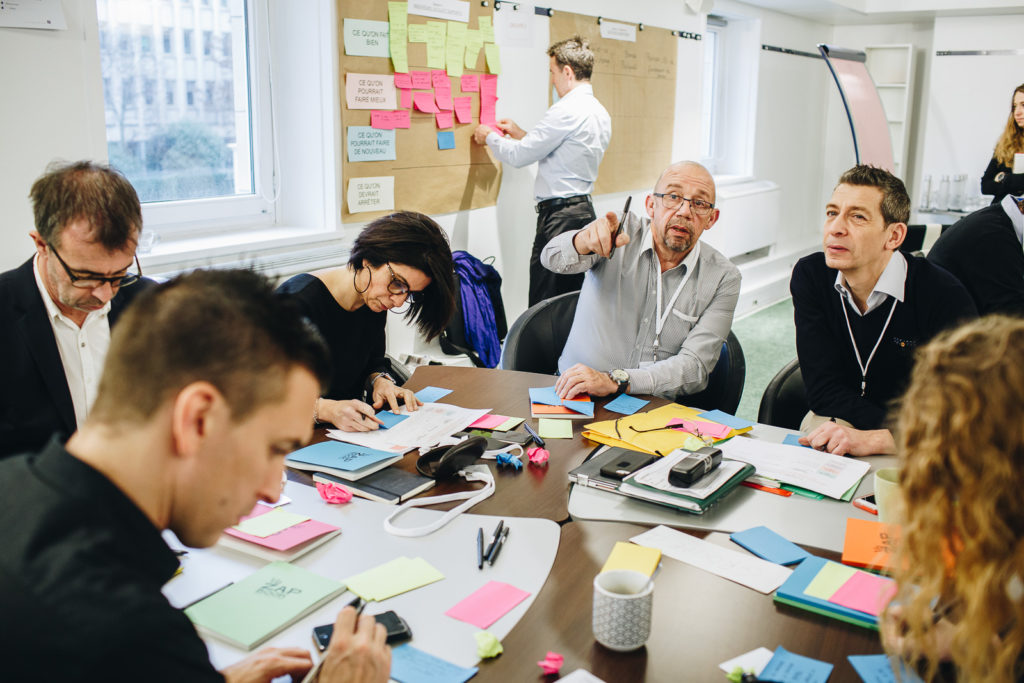 Atelier de co-construction L'Oréal organisé sur le thème 