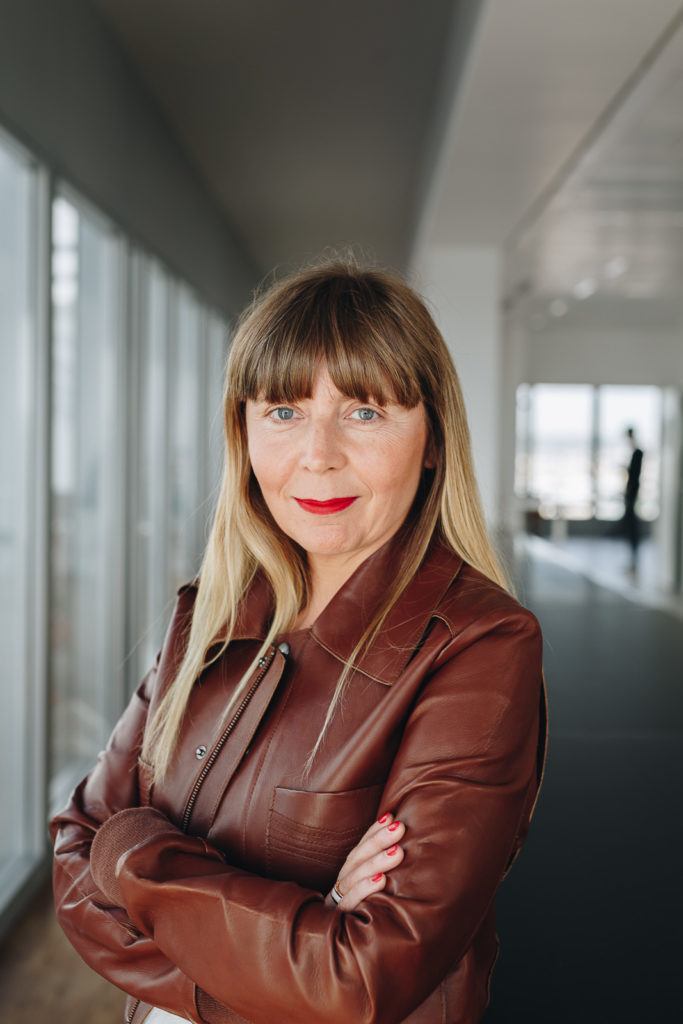 Portrait des membres du comité directeur de l'Oréal France au siège de l'entreprise à Levallois Perret le 16 mai 2017.