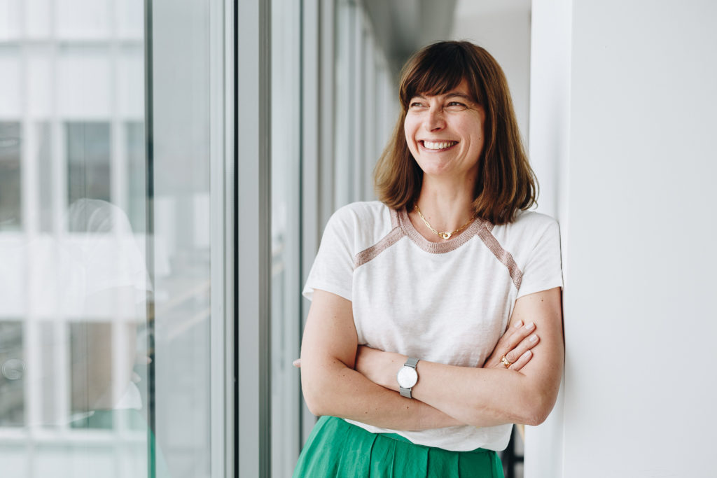 Portrait des membres du comité directeur de l'Oréal France au siège de l'entreprise à Levallois Perret le 7 juin 2017.