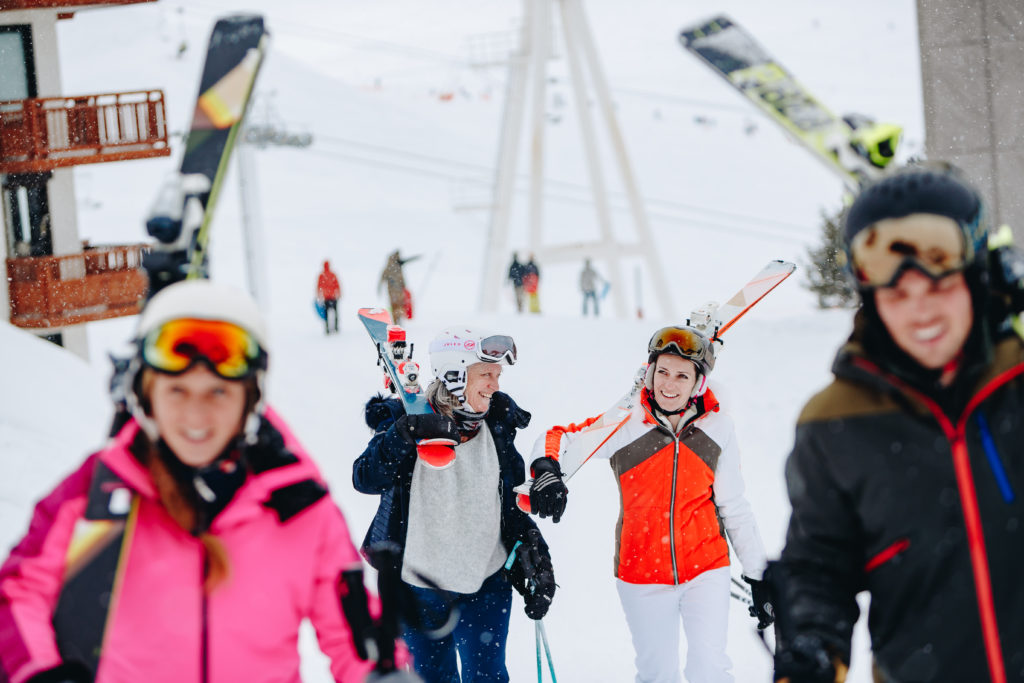 Livestyle à Val Thorens en mars 2018. Photographie réalisée pour le compte de l'office de tourisme de Val Thorens en Savoie afin de promouvoir l'offre culinaire, repos, bien être, food et hebergement de la station.