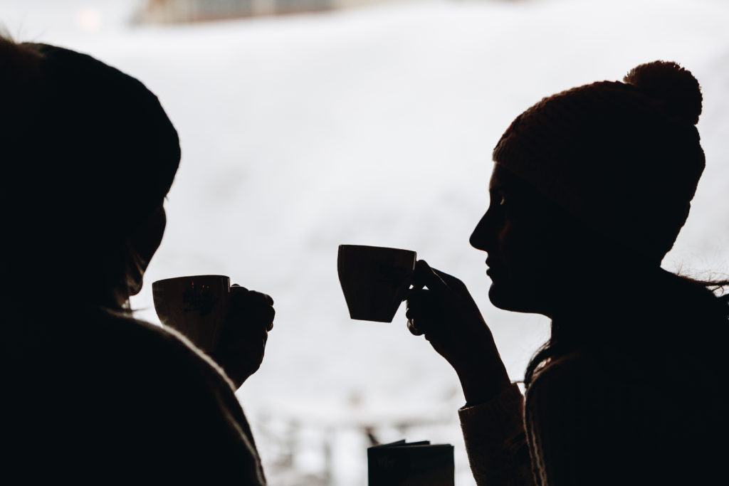 Livestyle à Val Thorens en mars 2018. Photographie réalisée pour le compte de l'office de tourisme de Val Thorens en Savoie afin de promouvoir l'offre culinaire, repos, bien être, food et hebergement de la station.