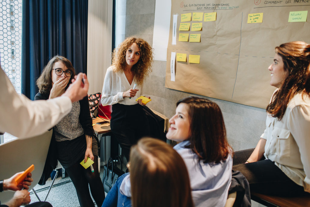 Atelier de co-construction L'Oréal organisé sur le thème 