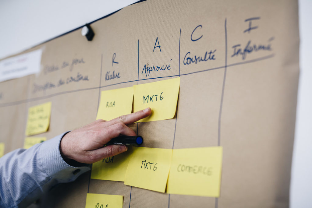 Atelier de co-construction L'Oréal organisé sur le thème 