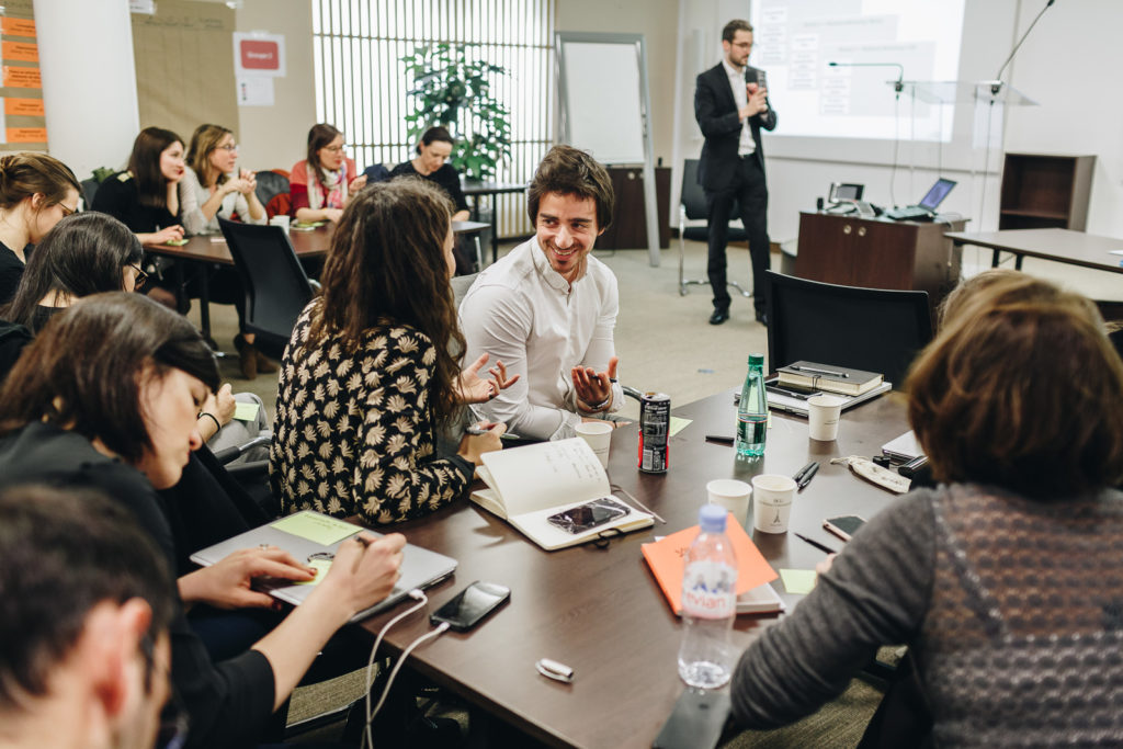 Atelier de co-construction L'Oréal organisé sur le thème 