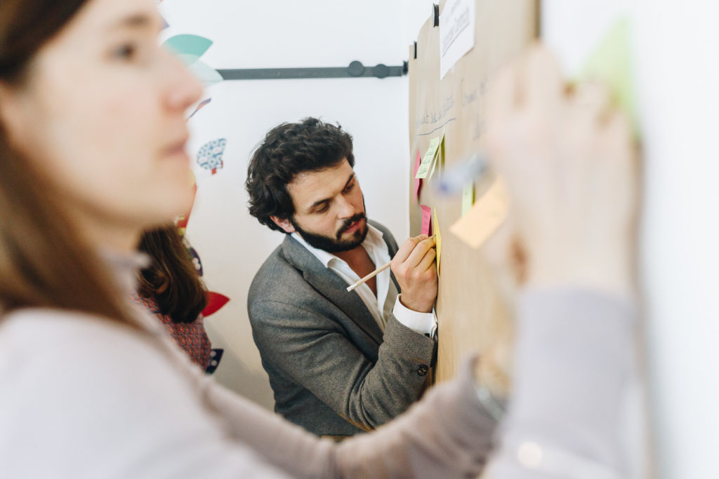 Atelier de co-construction L'Oréal organisé sur le thème 