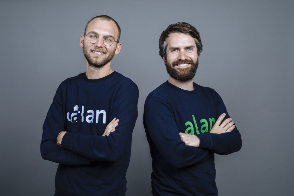 Jean-Charles Samuelian et Charles Gorintin, co-fondateurs d'Alan.