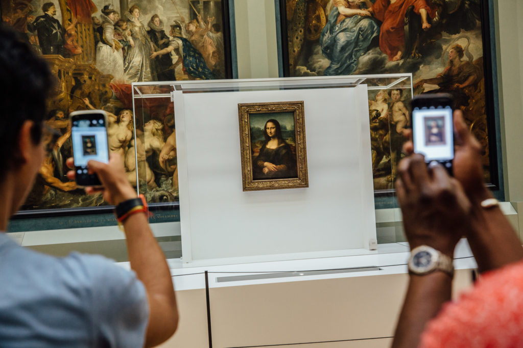 Experience culture and art through the ages with a small-group tour of Paris’ epic Louvre Museum.
The Joconda painting by Leonardo da Vinci, Louvre, Paris, on July 24th, 2019.