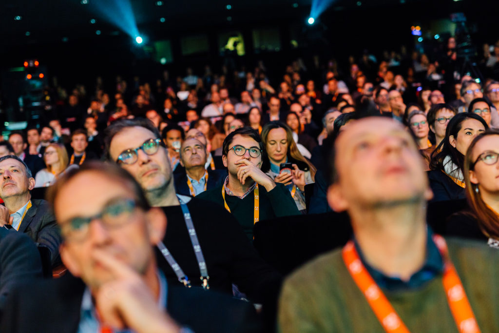 Adobe Symposium Paris 2017 au Palais des Congrès le 9 novembe 2017.
