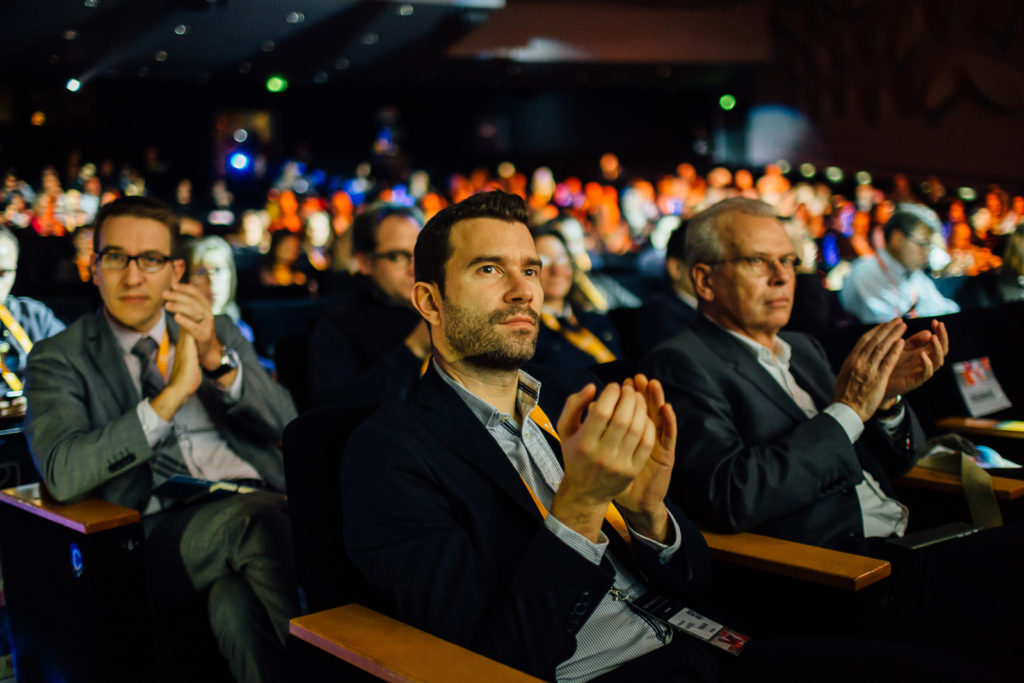Adobe Symposium Paris 2017 au Palais des Congrès le 9 novembe 2017.