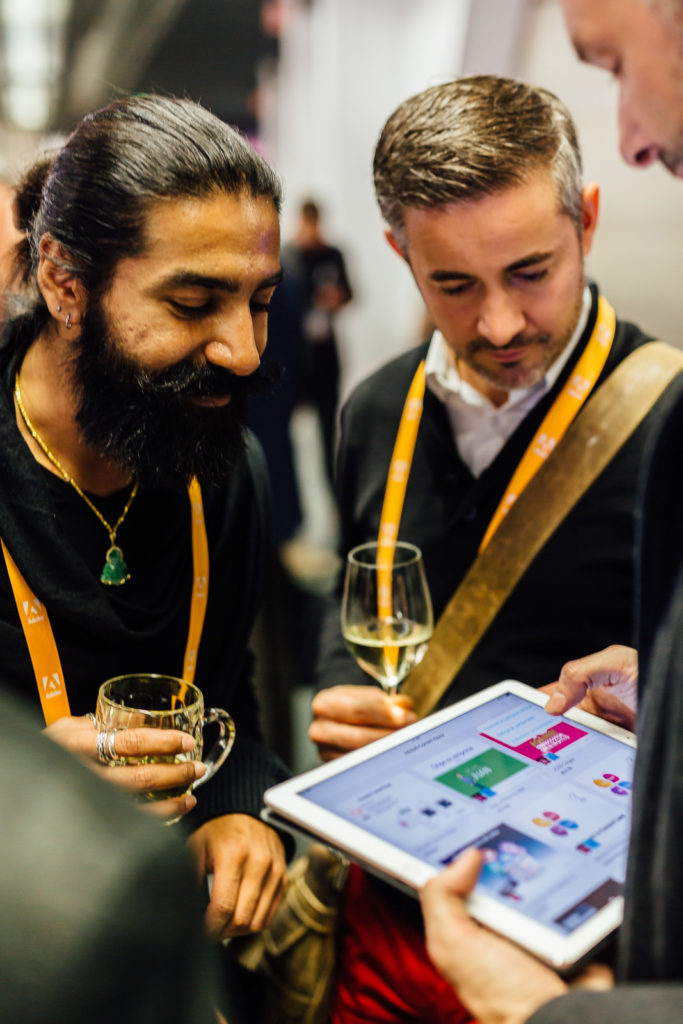 Adobe Symposium Paris 2017 au Palais des Congrès le 9 novembe 2017.