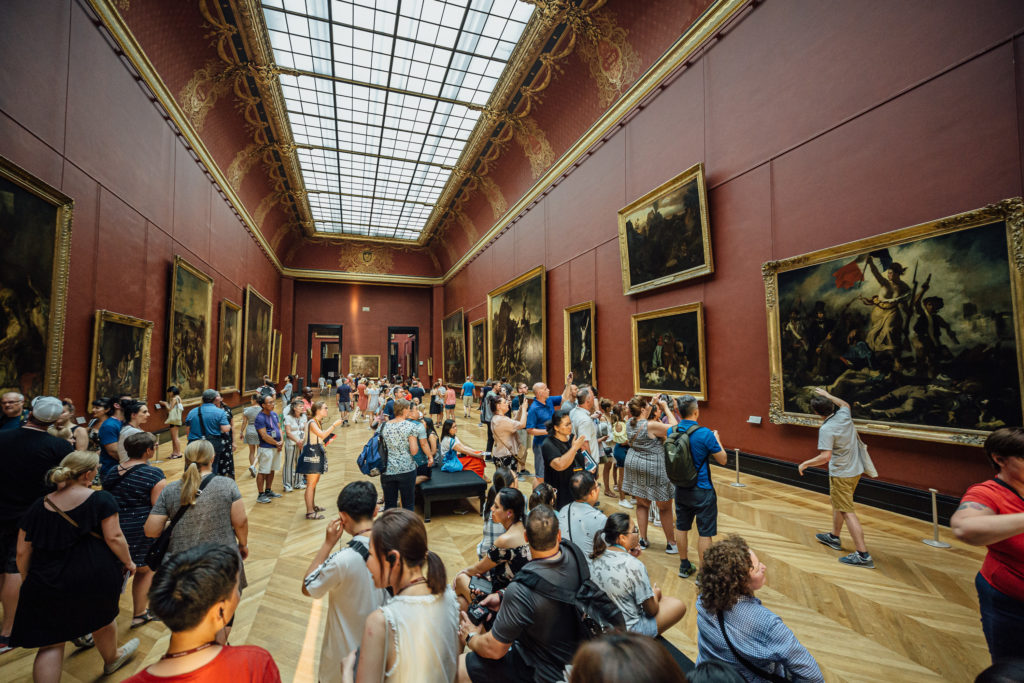 Experience culture and art through the ages with a small-group tour of Paris’ epic Louvre Museum.
General view inside the Louvre, Paris, on July 24th, 2019