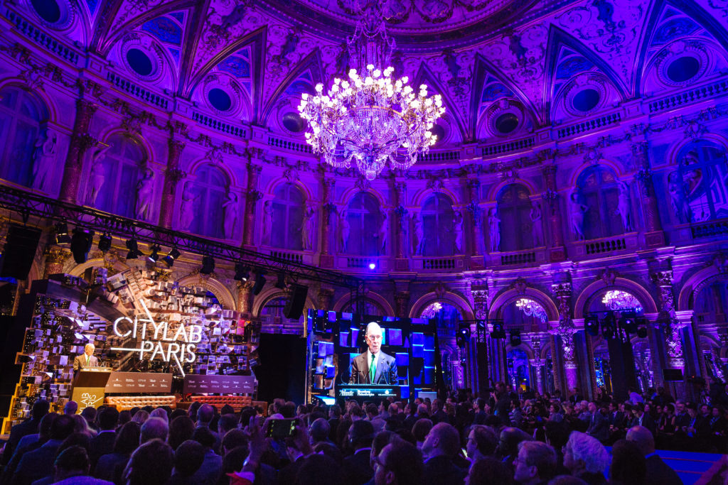 CityLab Paris 2017 Day 2 at the Intercontinental Le Grand Hotel in Paris on October 23, 2017.