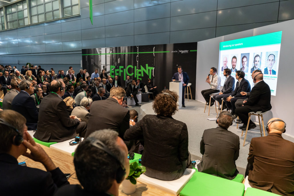 Innovation Summit 2018 by Schneider Electric à Porte de Versaille à Paris les 5 et 6 avril 2018.