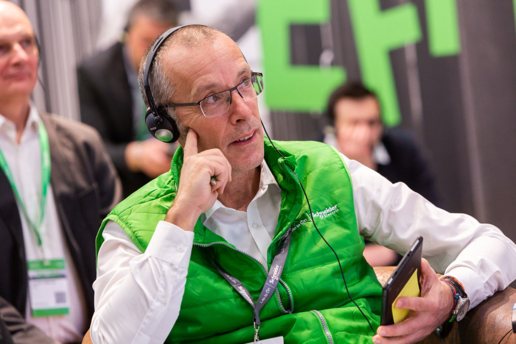 Innovation Summit 2018 by Schneider Electric à Porte de Versaille à Paris les 5 et 6 avril 2018.